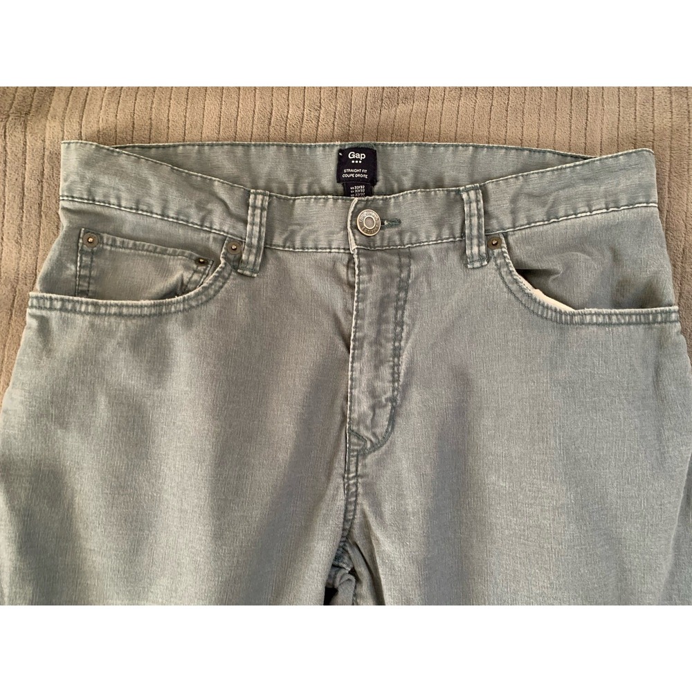 Gap Denim Jeans Mens 32x32 Gray Slate‎ Cotton Straight Fit - Picture 2 of 11